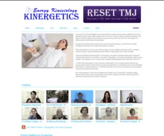 Kinergetics.com.au(Kinergetics & Kinesiology healing energy) Screenshot