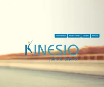 Kinesioargentina.com.ar(Kinesio) Screenshot