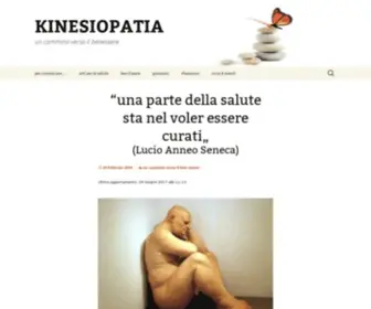 Kinesiopatia.it(Un cammino verso il benessere) Screenshot