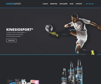 Kinesiosport.com.br(KinesioSport Home) Screenshot