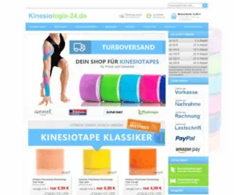 Kinesiotape24.de(24.de ihr Shop f) Screenshot