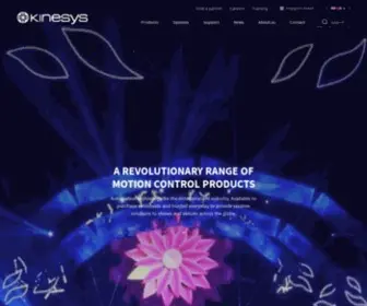 Kinesys.com(Automated Motion Control Products & Systems) Screenshot