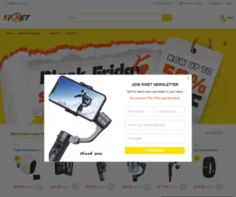 Kinet.com.au(Premium Digital Gadget Shopping Destination) Screenshot