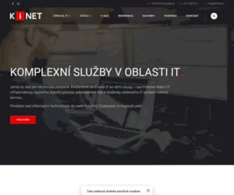 Kinet.cz(Postaráme se o vaše IT se vším všudy) Screenshot