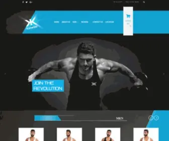 Kinetic-Apparel.com(Kinetic-apparel highest quality athletic sportswear) Screenshot