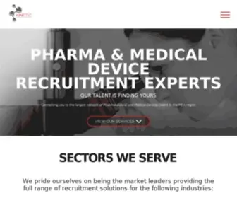 Kinetic.ae(Pharma & Medical Device Recruitment Experts) Screenshot