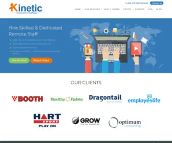 Kinetic.online(Remote Staffing) Screenshot