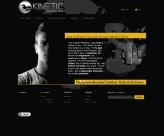Kineticconcealment.com(Kinetic Concealment) Screenshot