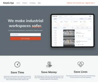 Kineticeye.io(AI Warehouse Risk Management) Screenshot