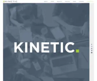 Kineticmc.com(Kinetic Marketing & Creative) Screenshot