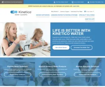Kinetico.com(Experience a well) Screenshot