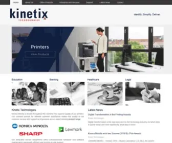 Kinetixtech.co.za(Kinetix Technologies) Screenshot