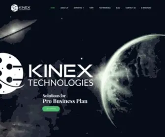 Kinextechnologies.com(We're a full) Screenshot