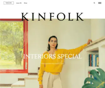 Kinfolk.com(Kinfolk) Screenshot