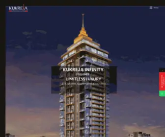 Kinfra.in(Kukreja Infrastructures) Screenshot