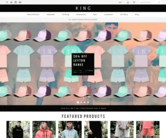 King-Apparel.com(King apparel) Screenshot