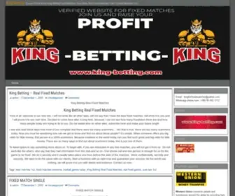 King-Betting.com(Dit domein kan te koop zijn) Screenshot