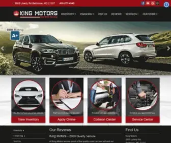 King-Motors.com(King Motors) Screenshot