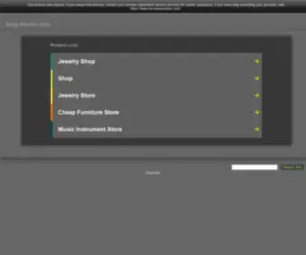King-Stores.com(King stores) Screenshot