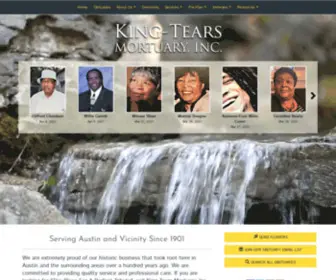 King-Tearsmortuary.com(King-Tears Mortuary, Inc) Screenshot