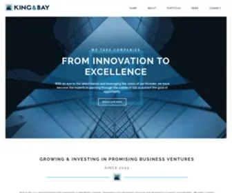 Kingandbay.com(King & Bay) Screenshot