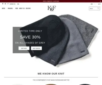 Kingandfifth.com(Slouchy Beanies) Screenshot