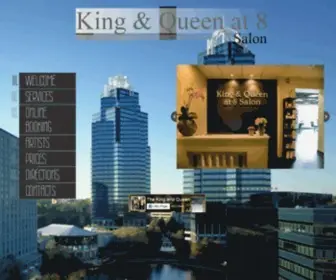 Kingandqueenat8Salon.com(Kingandqueenat8Salon) Screenshot