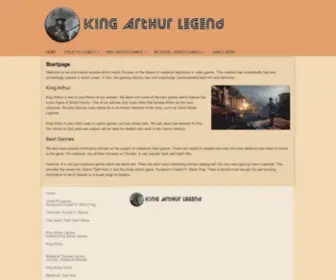 Kingarthurlegend.com(Startpage) Screenshot