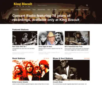 Kingbiscuit.com(King Biscuit Records) Screenshot