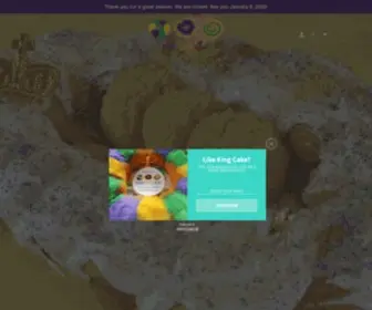 Kingcakehub.com(King Cake Hub) Screenshot