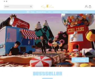 Kingcans.de(Süßigkeiten aus aller Welt online bestellen) Screenshot