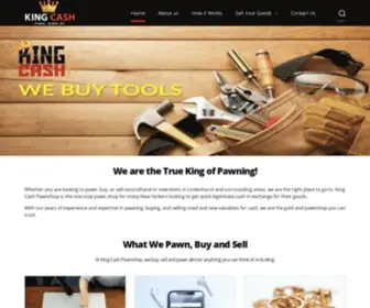 Kingcashpawnshop.com(KING CASH PAWN SHOP) Screenshot