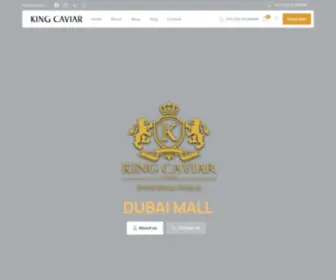 Kingcaviar.ae(KING CAVIAR) Screenshot