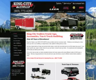 Kingcitytrailers.com(King City Trailers) Screenshot