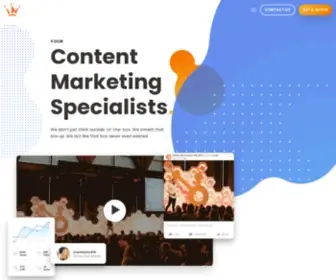 Kingcontent.com.au(Content Marketing) Screenshot