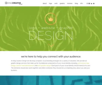 Kingcreativedesign.com(Professional Logo Design by King Creative Design) Screenshot