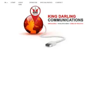 Kingdarling.com(King Darling Communications) Screenshot