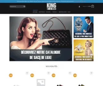 Kingdelamode.com(King de la mode) Screenshot