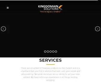 KingDomainsolutions.com.au(Financing Your Dreams) Screenshot