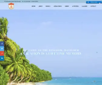 Kingdomandaman.com(Hotel in Havelock) Screenshot