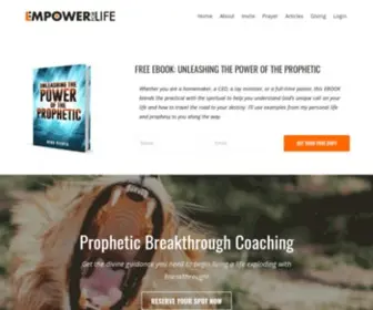 Kingdombliss.com(Empower for Life) Screenshot