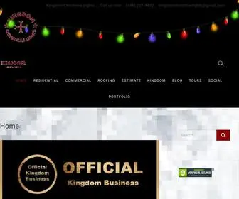 Kingdomchristmaslights.com(Kingdom Christmas Lights) Screenshot