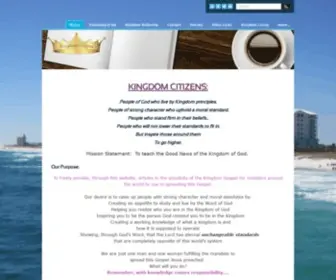 Kingdomcitizens.org(Spreading the Gospel of the Kingdom of God) Screenshot