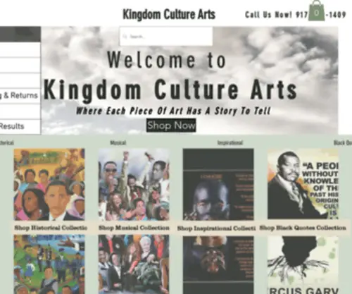 Kingdomculturearts.com(Kingdom Culture Arts) Screenshot