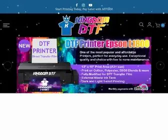 Kingdomdtf.com(Kingdom DTF®) Screenshot