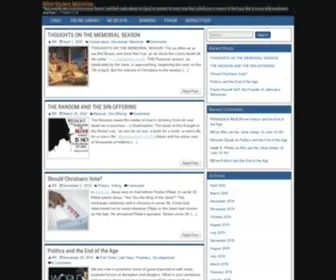 Kingdomherald.com("But sanctify the Lord God in your hearts) Screenshot