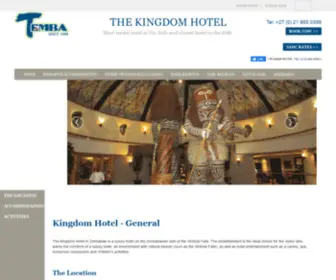 Kingdomhotelvictoriafalls.com(The Kingdom Hotel at Victoria Falls) Screenshot