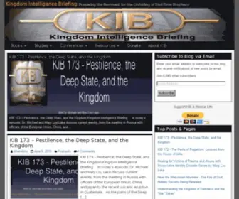 Kingdomintelligencebriefing.com(Preparing the Remnant for the Unfolding of End) Screenshot