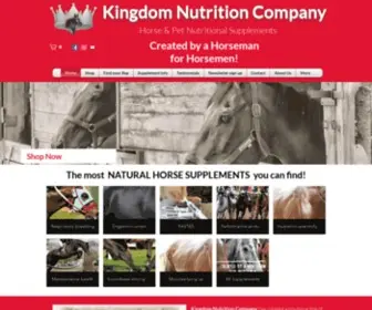 Kingdomnutritioncompany.com(Kingdom Nutrition Company) Screenshot