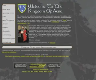 Kingdomofacre.org(Kingdom Of Acre) Screenshot